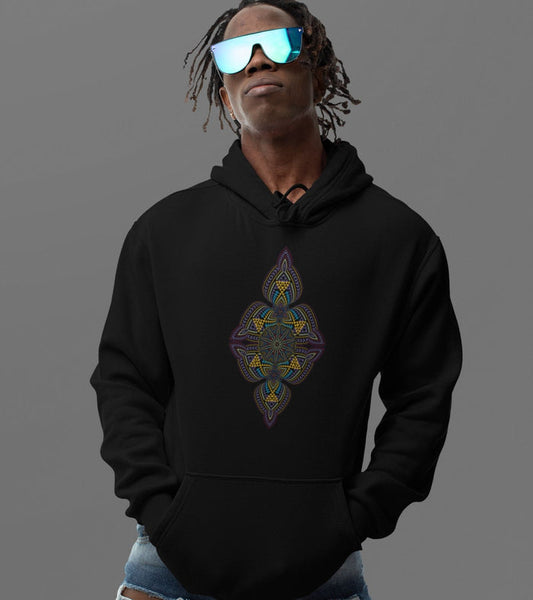 Dalton Hoodie Choice of Colors — visionary art by Symbolika