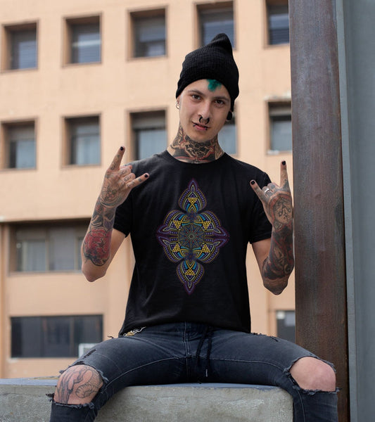 Dalton T-Shirt Choice of Colors — visionary art by Symbolika