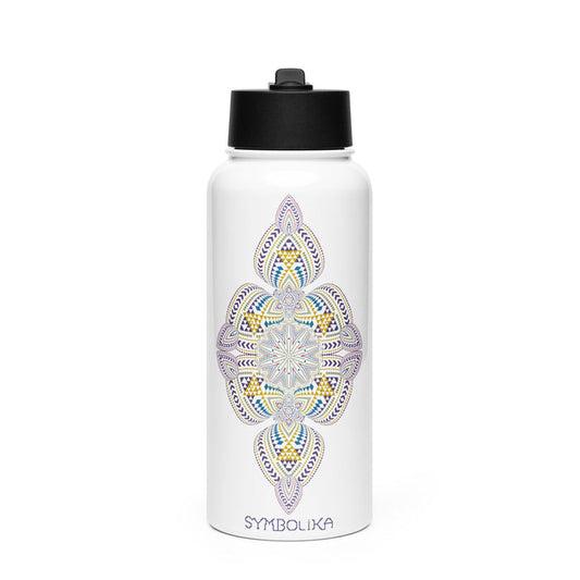 Dalton Water Bottle — visionary art by Symbolika