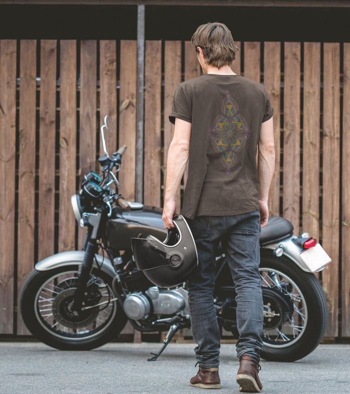 Dalton Shroom Men T-Shirt - Made to order - Choice of Colours - symbolika
