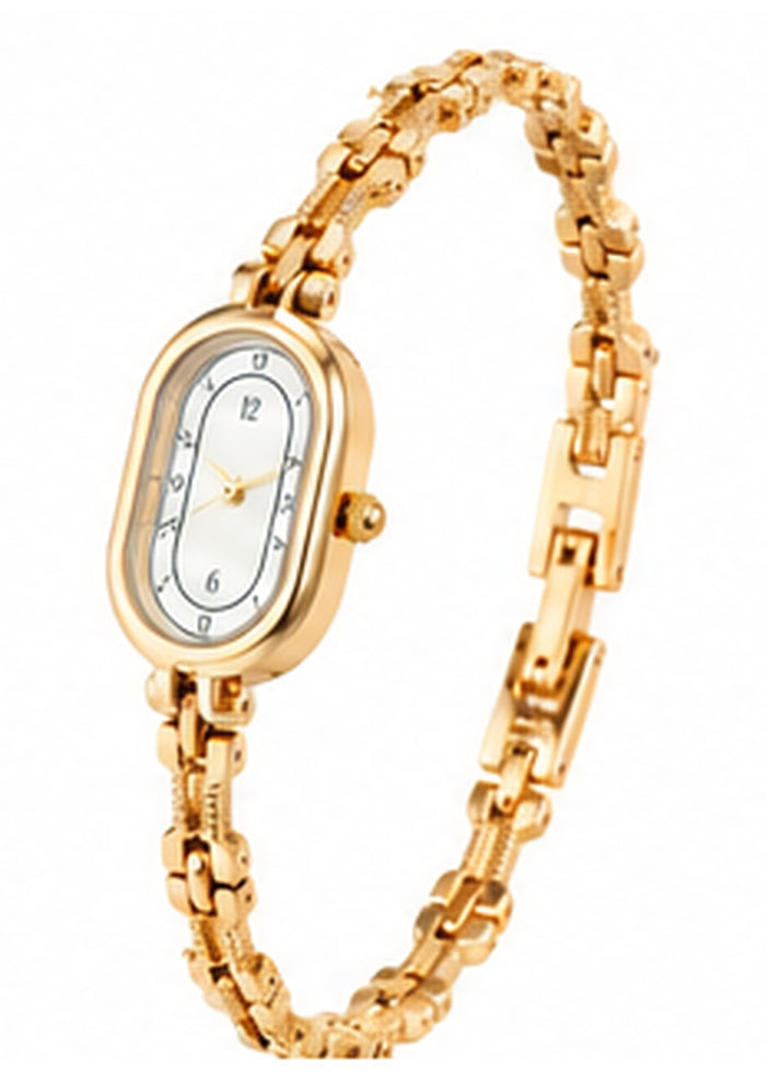 Delicate Gold Link Bracelet Watch Accessory