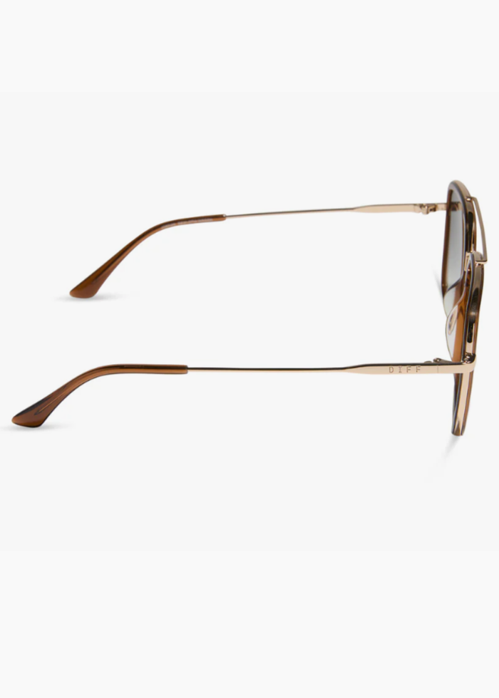 DIFF Jordan Gray Gradient Non-Polarized Sunglasses Accessory
