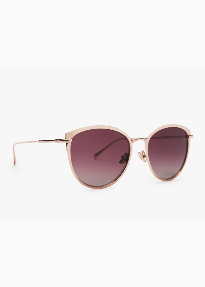 DIFF Princess Leia Maroon Polarized Sunglasses Accessory