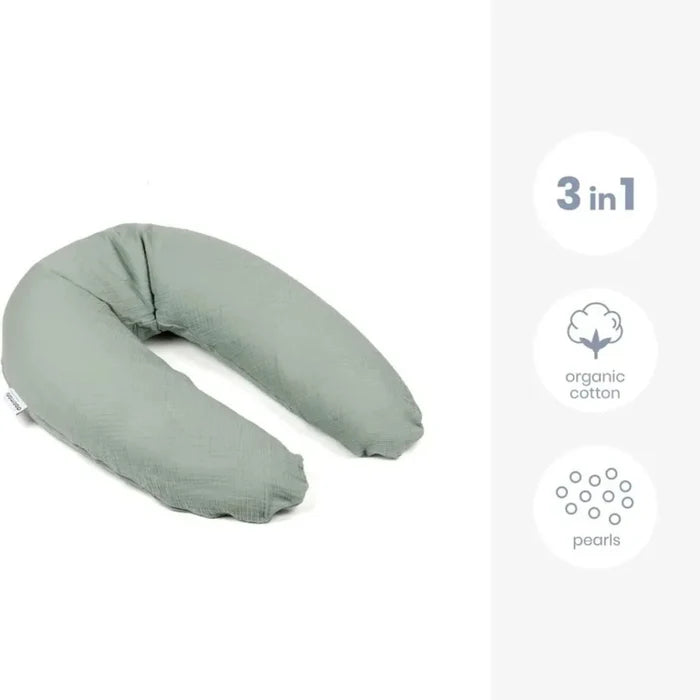 Doomoo Comfy Big Muslin Maternity Pillow - Green - ebebek - Black Friday