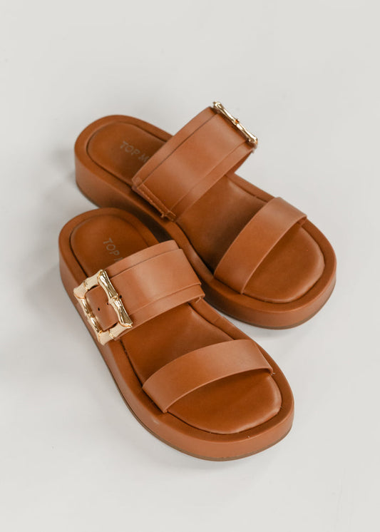 Double Strap Platform Sandals Shoes