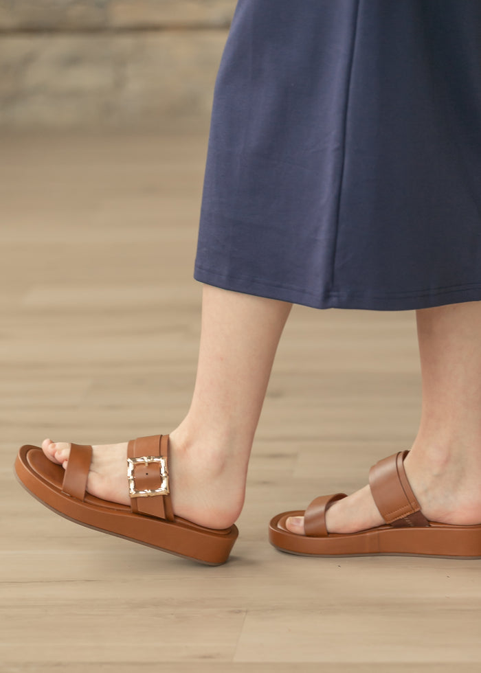 Double Strap Platform Sandals Shoes