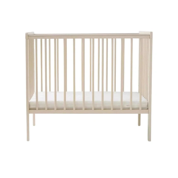 East Coast Space Saver Cot with Mattress Bundle - Cashmere Cashmere - ebebek