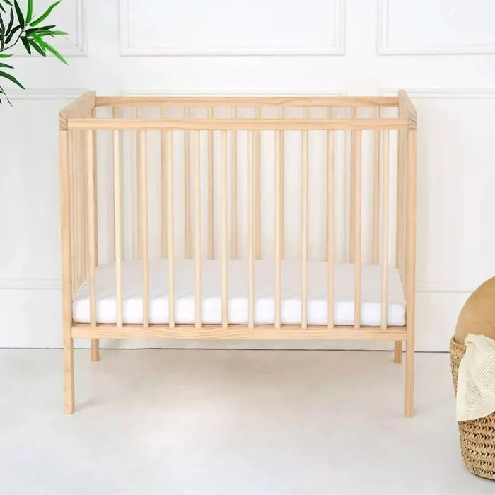 East Coast Space Saver Cot with Mattress Bundle - Natural Natural - ebebek
