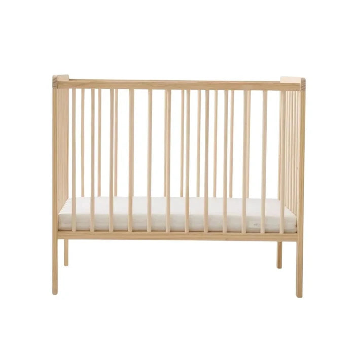 East Coast Space Saver Cot with Mattress Bundle - Natural Natural - ebebek
