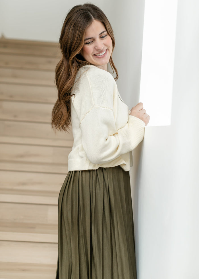 elan Tie Front Cardigan FF Layering Essentials