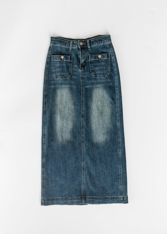 Elin Front Pocket Maxi Skirt IC Skirts