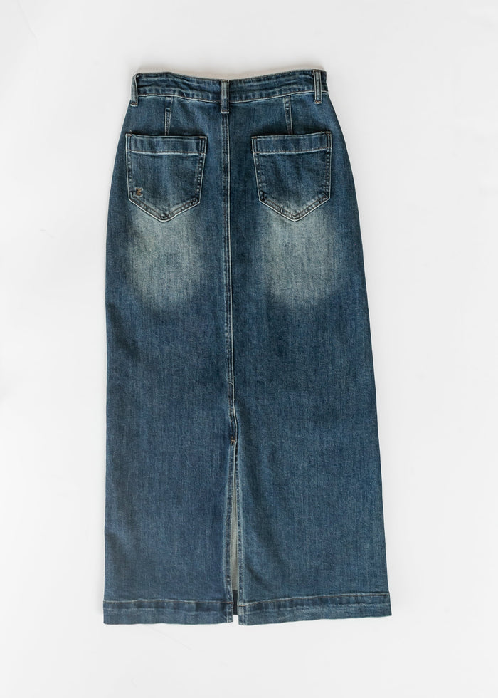 Elin Front Pocket Maxi Skirt IC Skirts