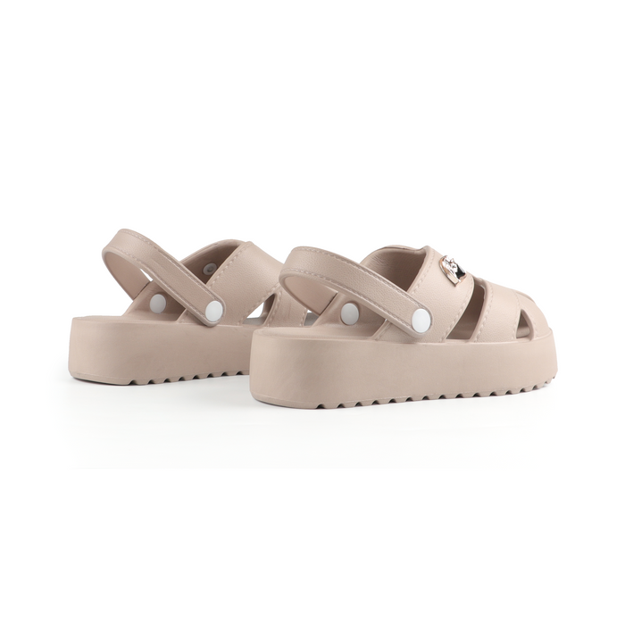 Ella Female Slides - Mocha