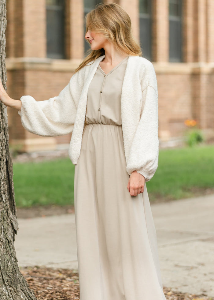 Ella Cinched Waist Maxi Dress IC Dresses