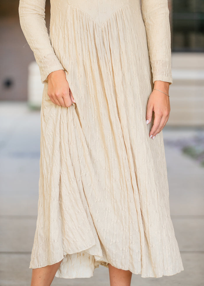 Ellie Long Sleeve Lace Dress FF Dresses