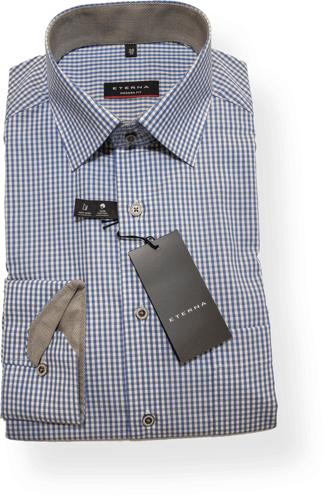 Eterna 8923C - 15 - Vichy Check - Harrys for Menswear