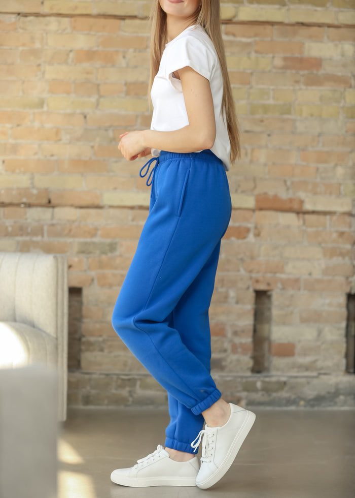 Fleece Billow Deep Indigo Pants FF Pants