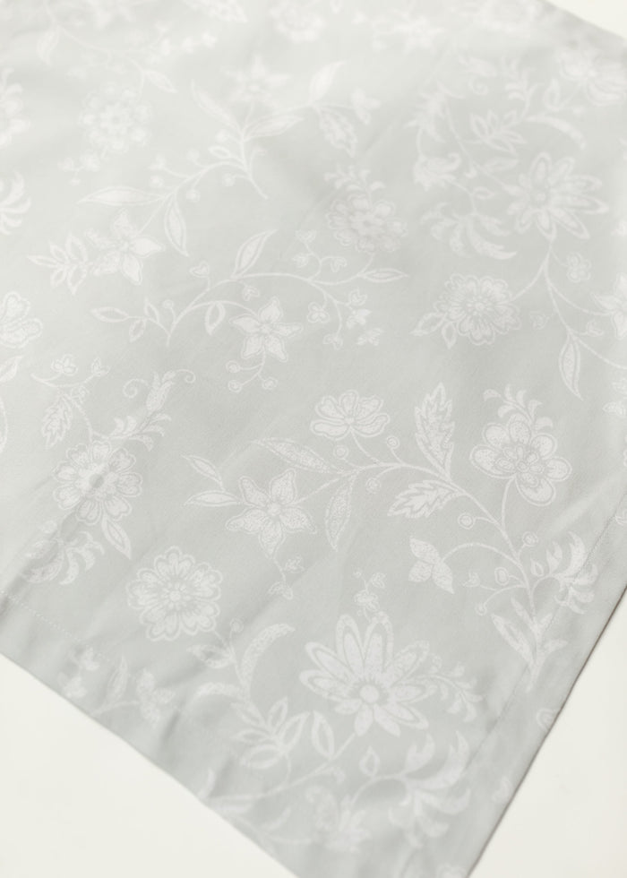 Floral Gray Cloth Napkins Gifts