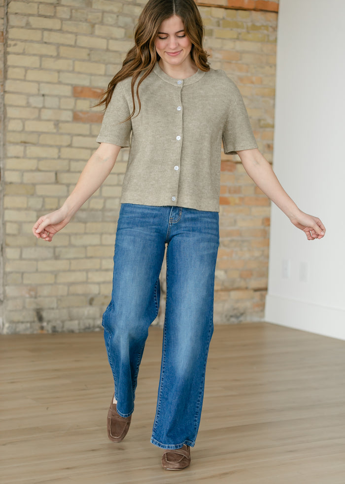 Florence Medium Wash Baggy Jean IC Pants