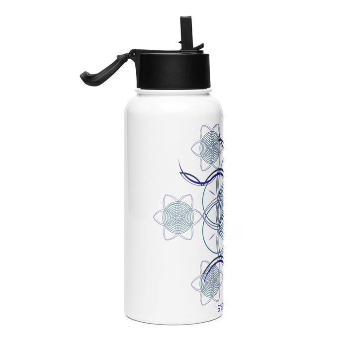 Flower of Life OM Water Bottle — Image 3 by Symbolika
