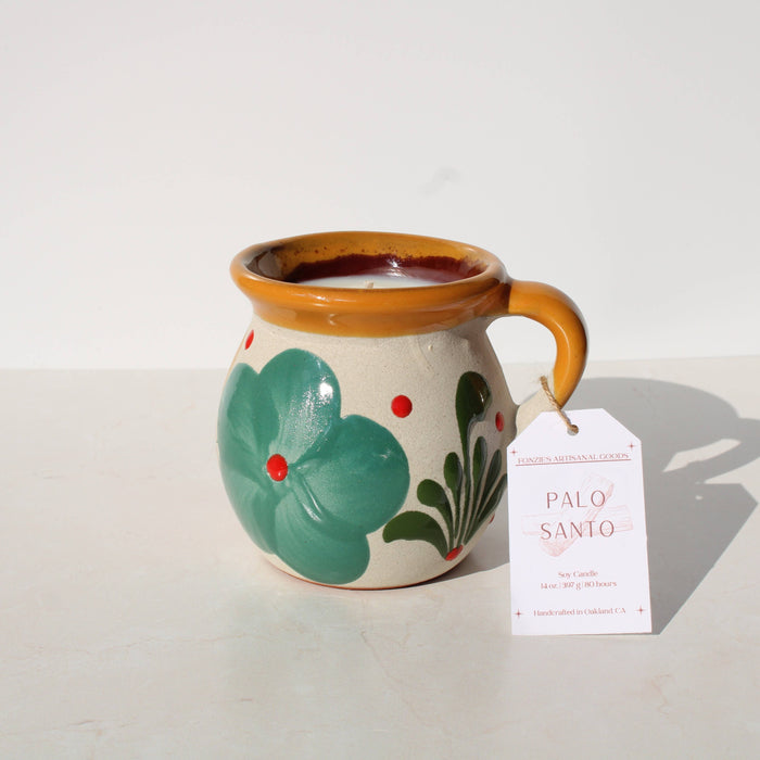 Fonzie's Artisanal Goods - Palo Santo Jarrito Candle - 14oz