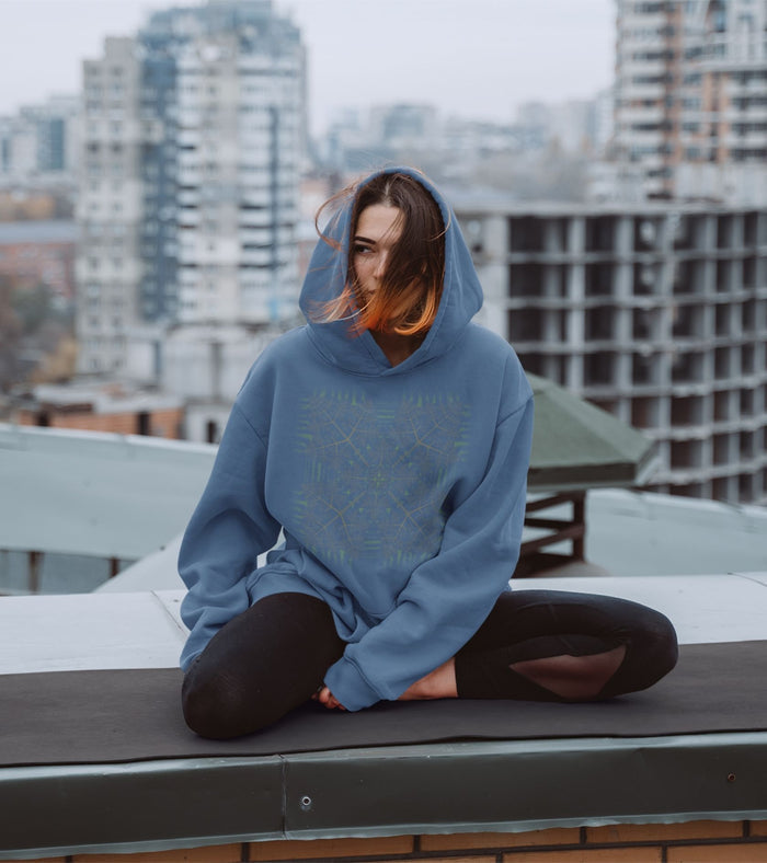 Fractal Forest Hoodie Choice of Colors — Image 3 by Symbolika