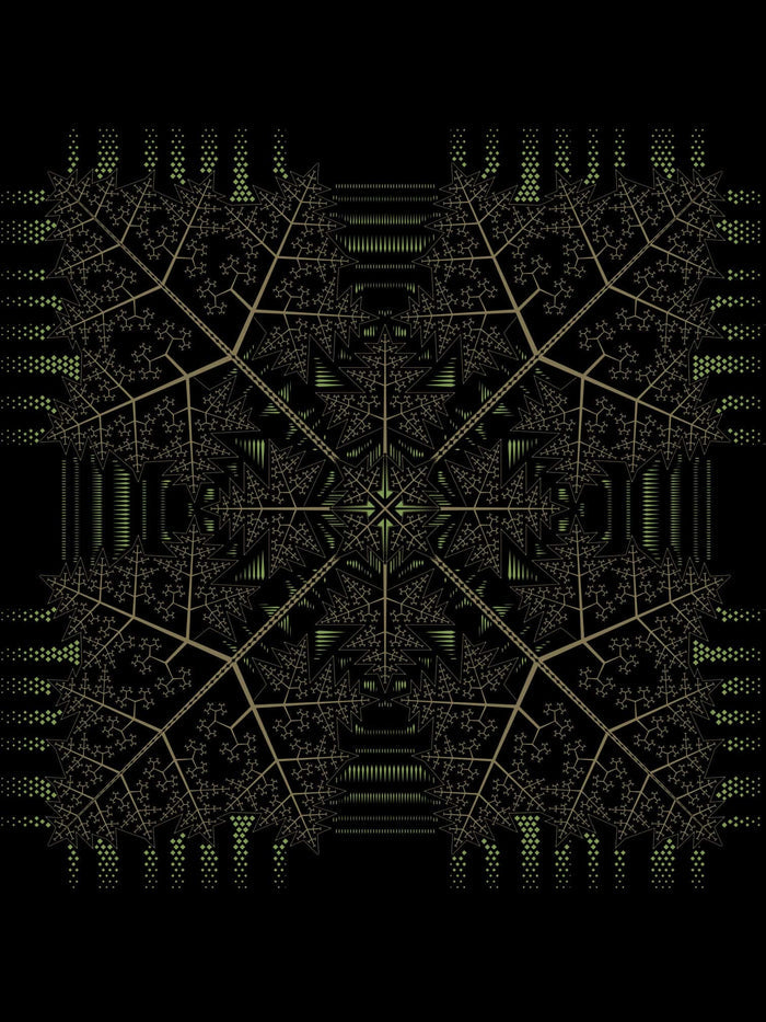 Fractal Forest T-Shirt Choice of Colors — Image 2 by Symbolika