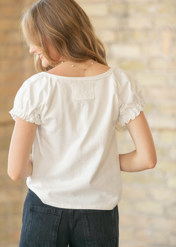 Free People® Ivory Issa Tee FF Tops