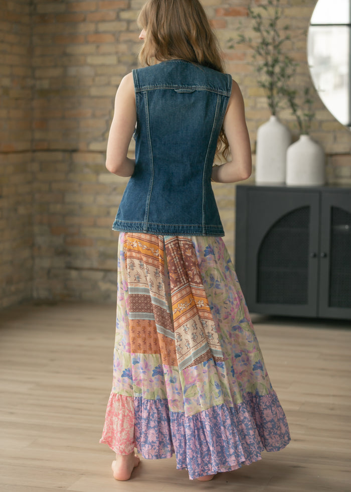 Free People® Maris Denim Top FF Tops