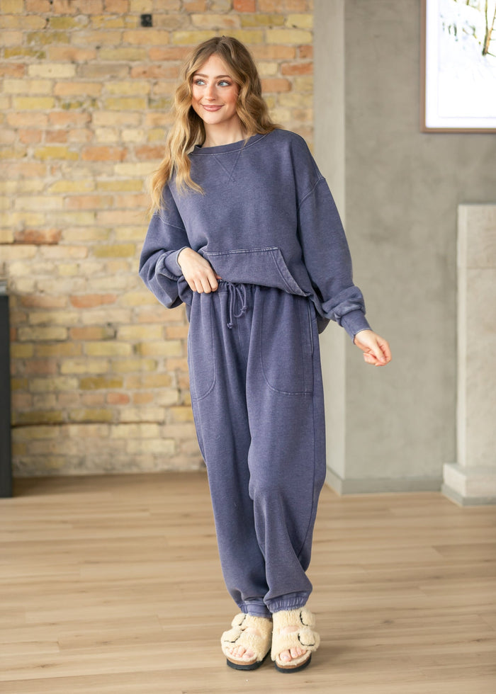 Free People® Navy Slow it Down Jogger FF Pants