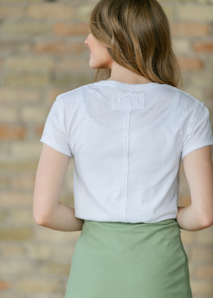 Free People® Nova Ivory Tee FF Tops