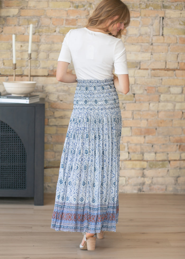Free People® Ravenna Printed Maxi Skirt FF Skirts