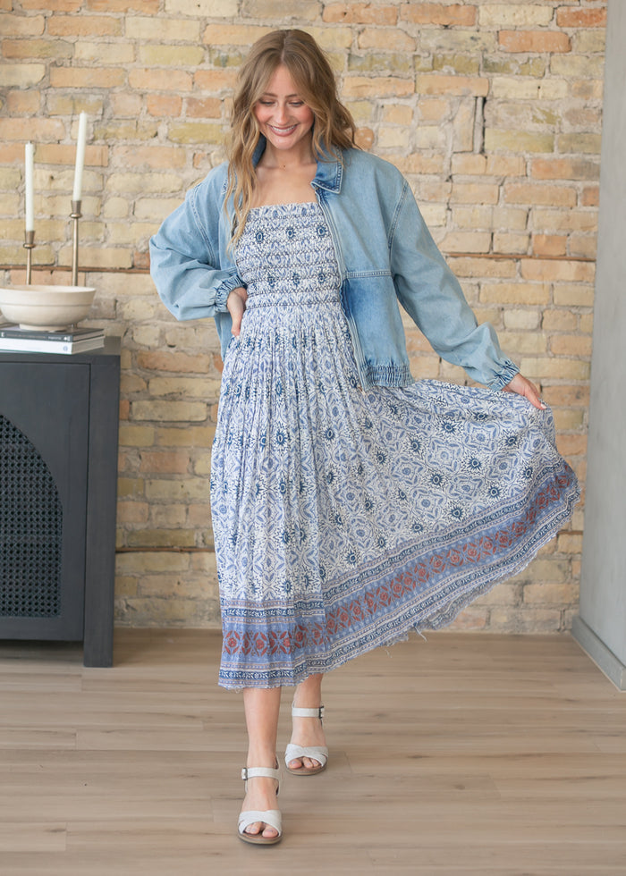 Free People® Ravenna Printed Maxi Skirt FF Skirts