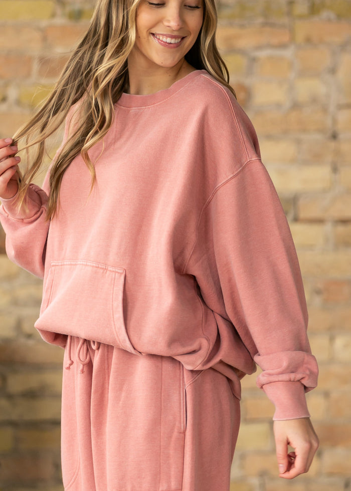 Free People® Rose Slow it Down Pullover FF Tops