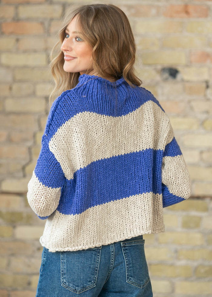 Free People® Rugby Stripe Opal Sweater FF Tops