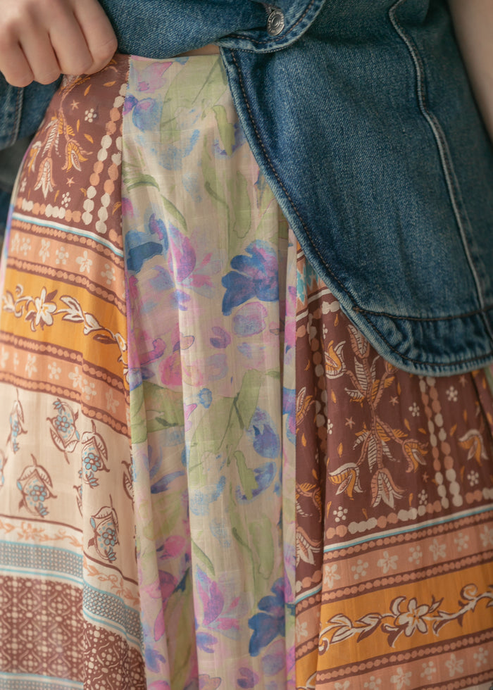 Free People® Santa Eulalia Printed Maxi Skirt FF Skirts