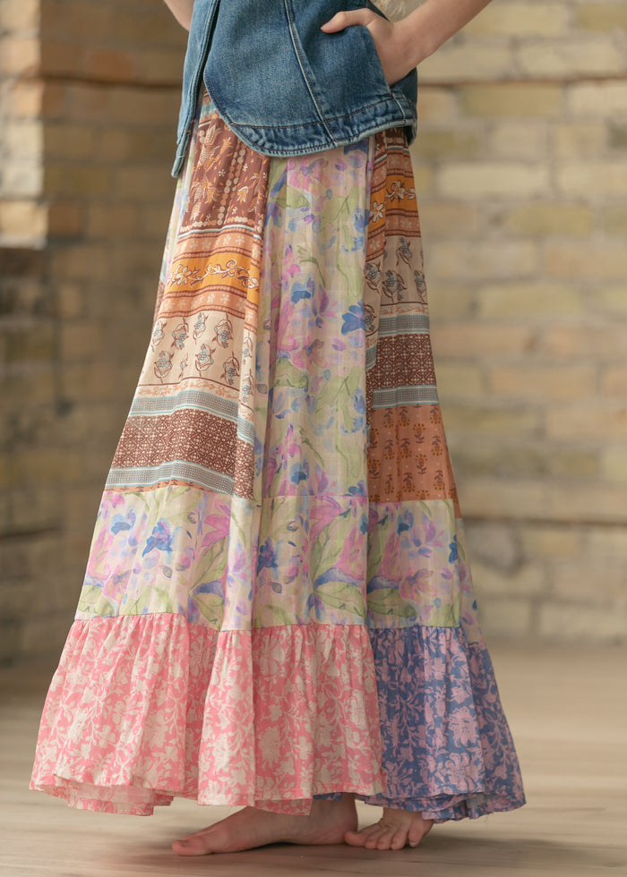 Free People® Santa Eulalia Printed Maxi Skirt FF Skirts