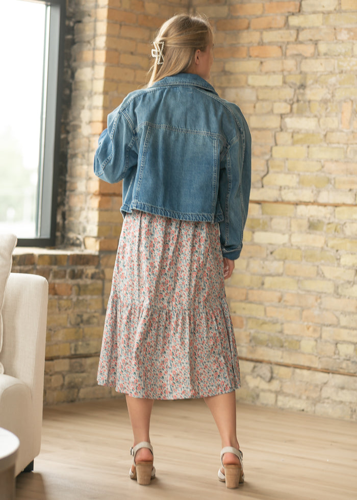 Free People® Side to Side Jacket in River Wash FF Tops