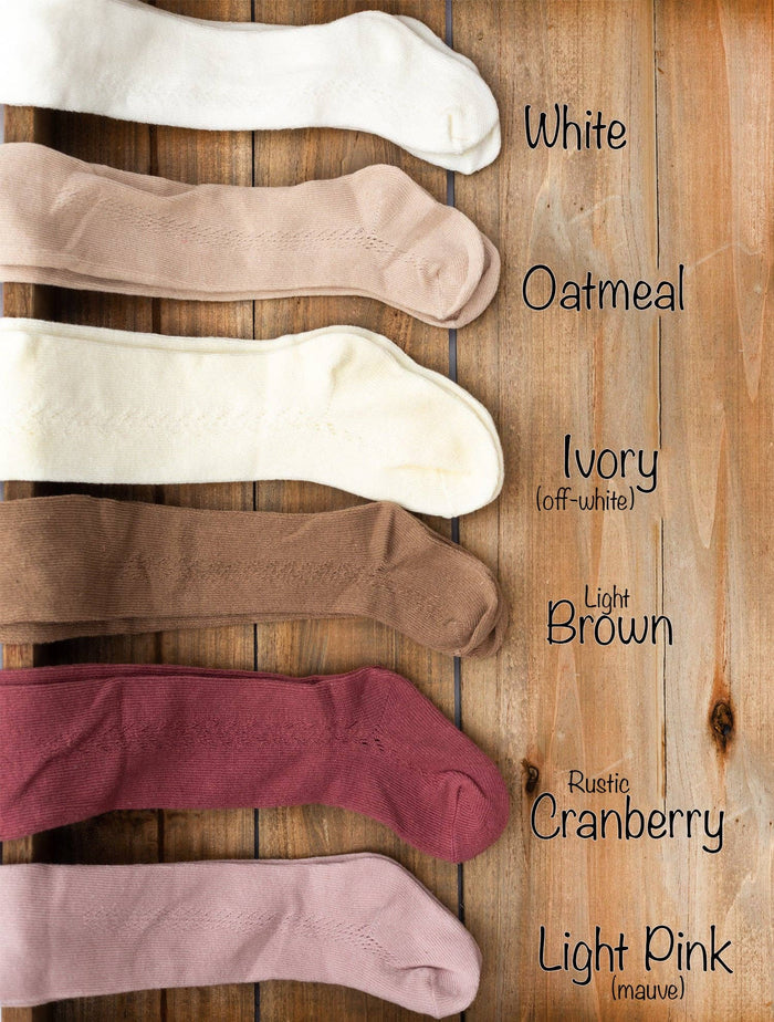French Lace Tights