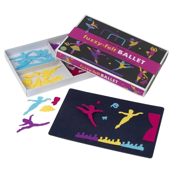 Fuzzy Felt Retro Classic - Ballet - ebebek