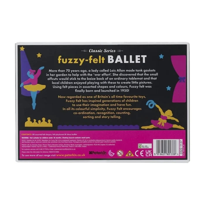 Fuzzy Felt Retro Classic - Ballet - ebebek