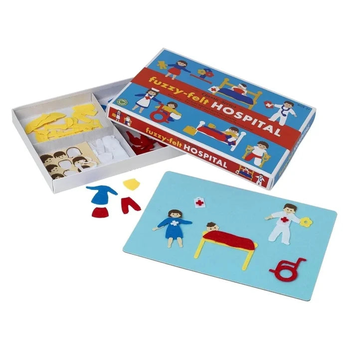Fuzzy Felt Retro Classic - Hospital - ebebek