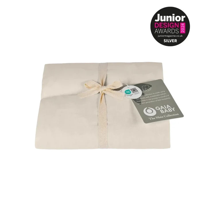 Gaia Baby Maia Muslin Fitted Cotsheets 70 x 140cm 2 Pack - Sand Sand - ebebek