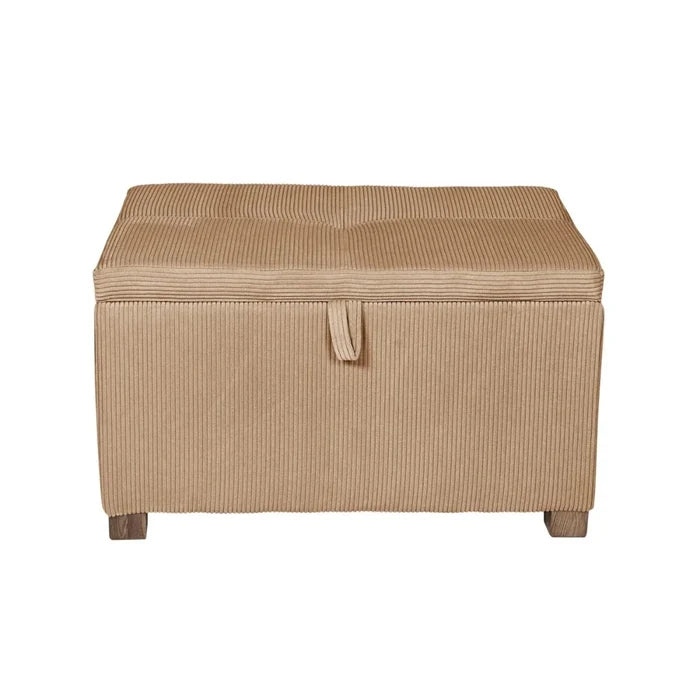 Gaia Baby Serena Footstool - Caramel Corduroy Caramel Corduroy - ebebek
