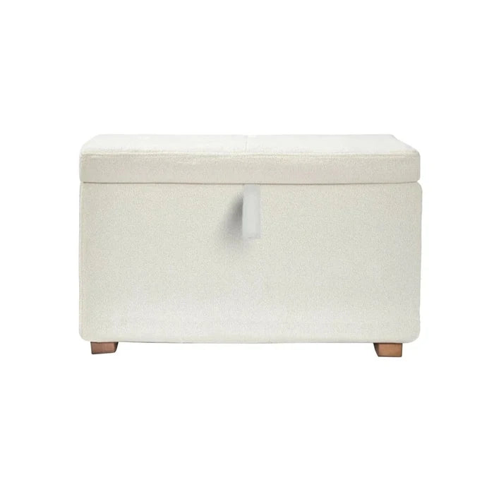 Gaia Baby Serena Footstool - Chalk Boucle Chalk Boucle - ebebek