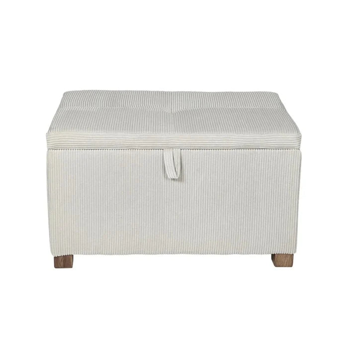 Gaia Baby Serena Footstool - Ecru Corduroy Ecru Corduroy - ebebek