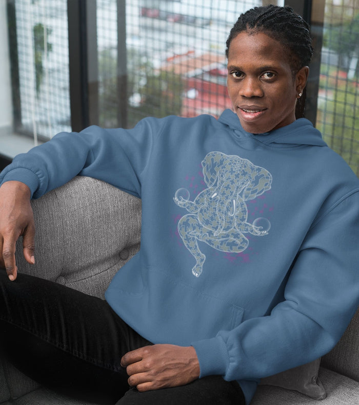 Ganescher Hoodie Choice of Colors — visionary art by Symbolika