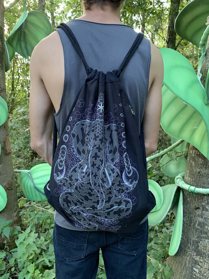 Ganescher Drawstring Bag - Visionary Art Clothing by Symbolika