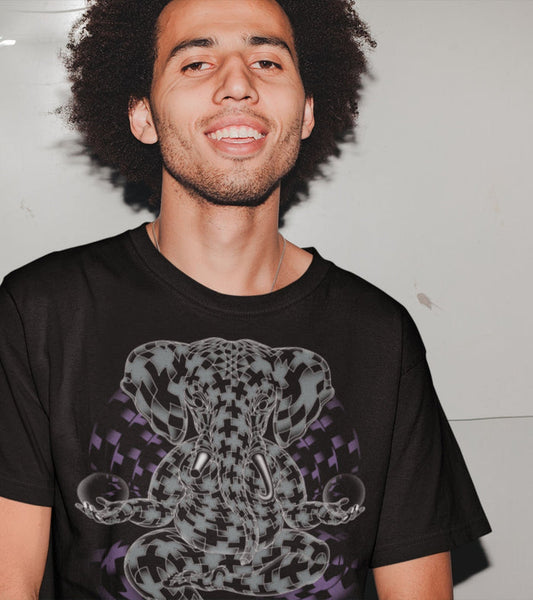 Ganescher T-Shirt Choice of Colors — visionary art by Symbolika