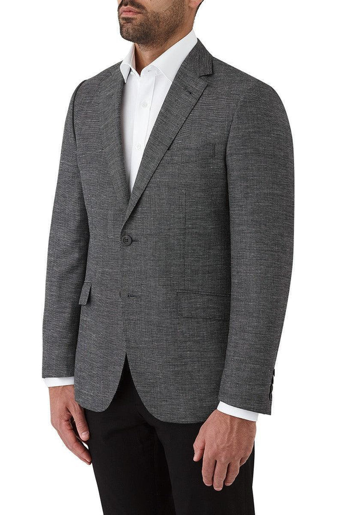 Glamorgan Jacket - FCG241 - Black / White - Harrys for Menswear